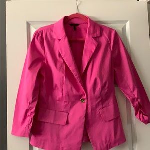 Pink Sophia verga blazer